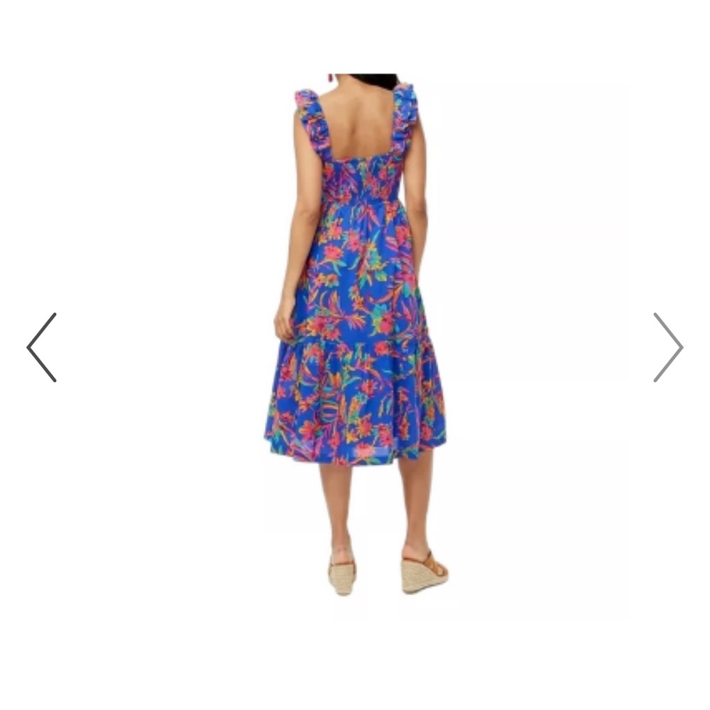 NWT JCrew Floral print maxi dress 10 - Picture 5 of 8